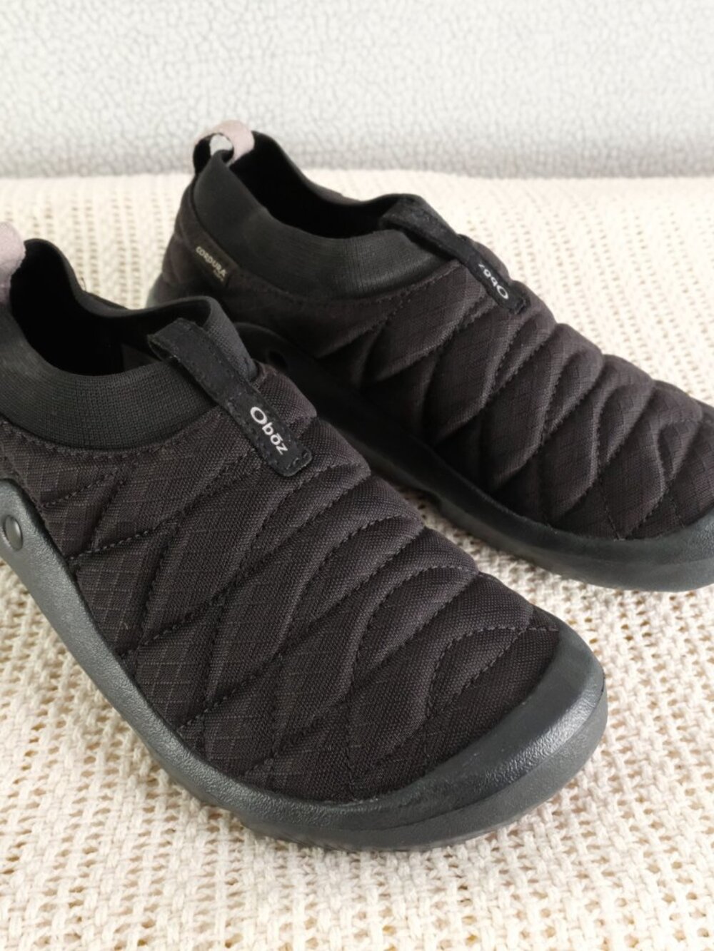 Oboz Whakata Off Road Slip On Shoes Mens 11 Black Outdoor Lightweight